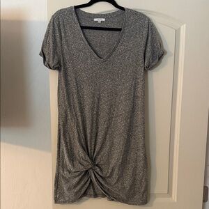 Z Supply Gray Knotted Dress